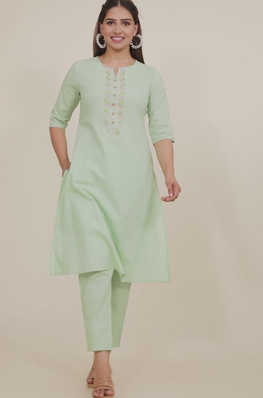 Soft Cotton Solid Kurta