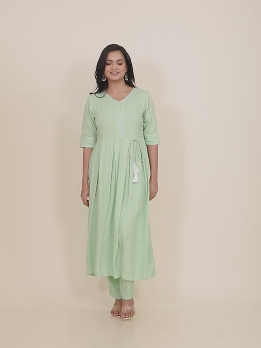 Rayon Solid Kurta