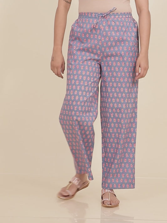 Soft Cotton Floral Pant