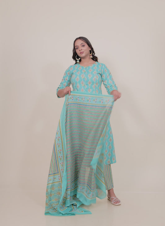 Soft Cotton Butti Kurta