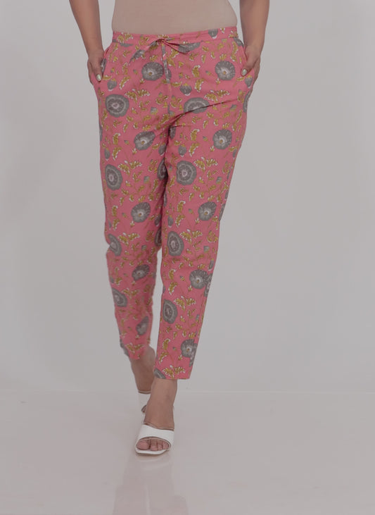 Soft Cotton Floral Pant