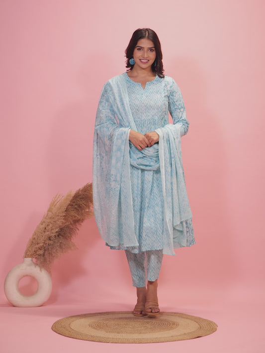 Soft Cotton Paisley Kurta