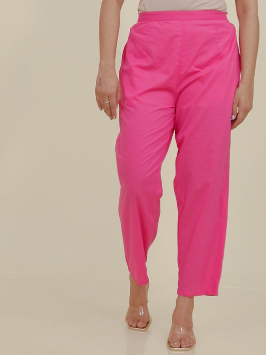 Soft Cotton Solid Pant