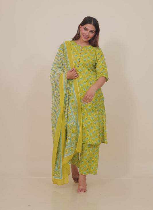 Soft Cotton Butti Kurta