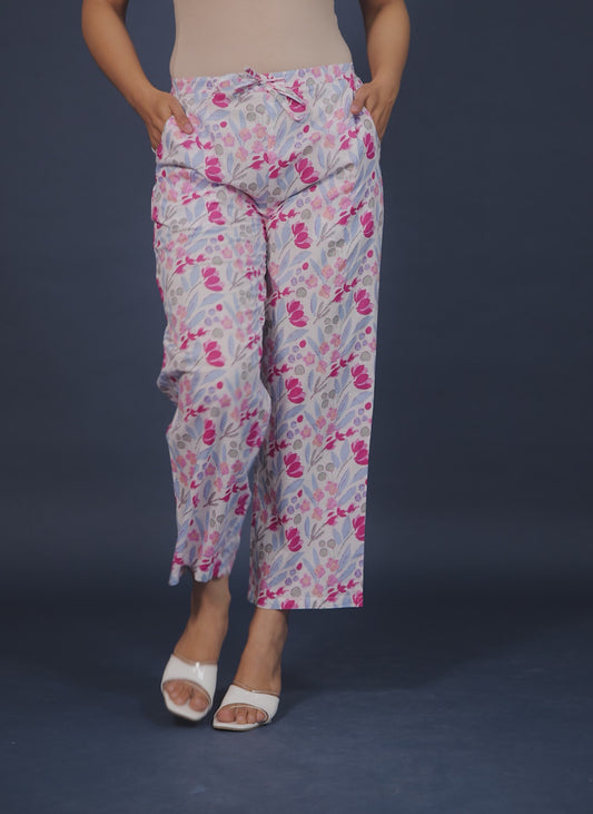 Soft Cotton Floral Pant