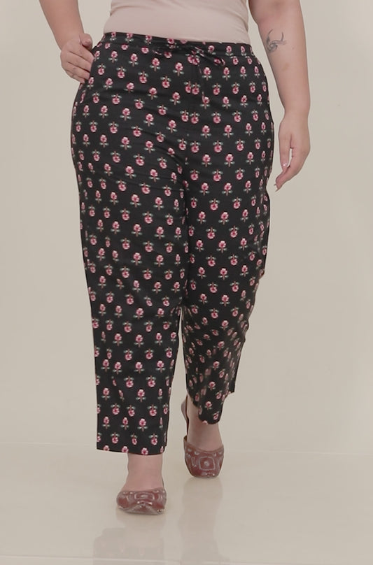 Soft Cotton Floral Pant