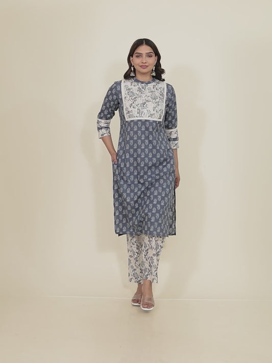 Soft Cotton Butti Kurta