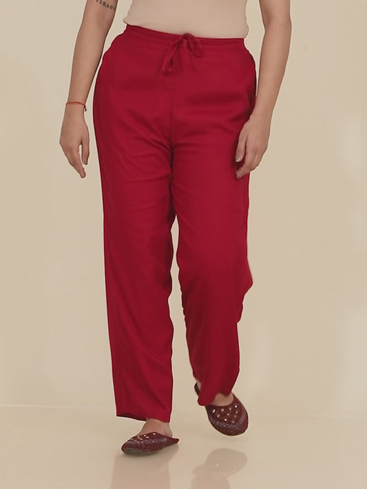 Rayon Solid Pant