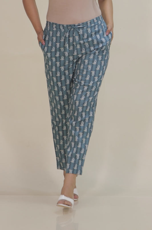 Soft Cotton Floral Pant