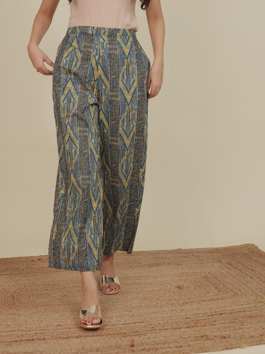 Soft Cotton Ikat Pant