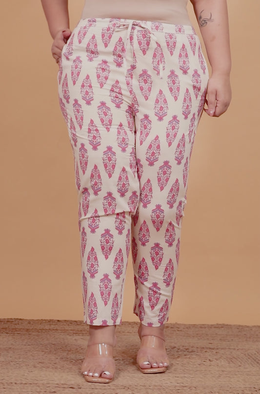 Soft Cotton Floral Pant