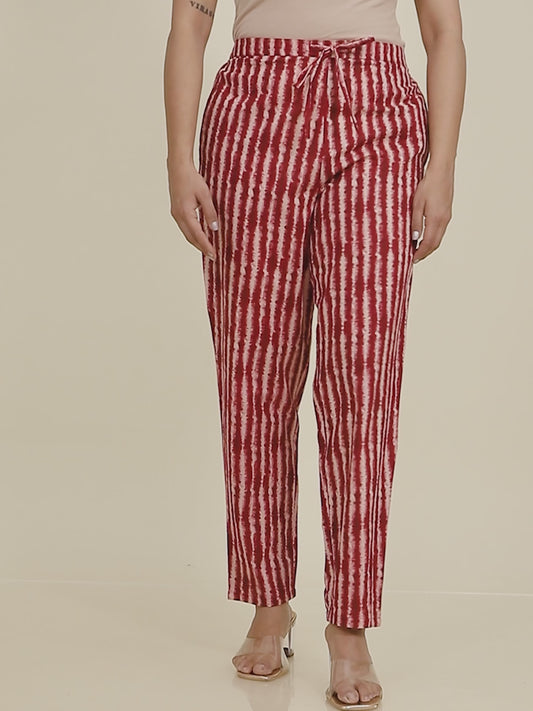 Soft Cotton Abstract Pant