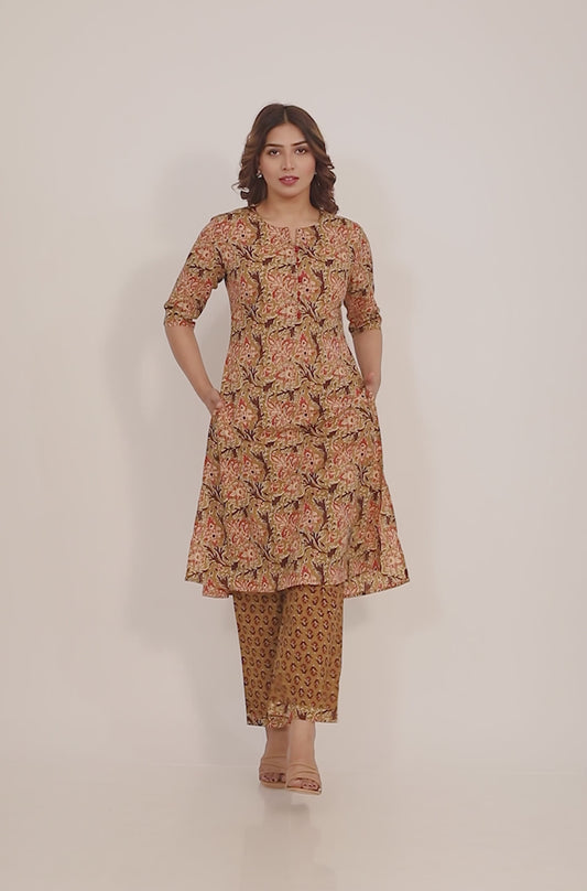 Soft Cotton Kalamkari Kurta