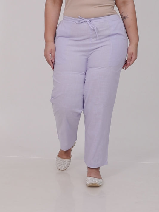 Khadi Cotton Solid Pant