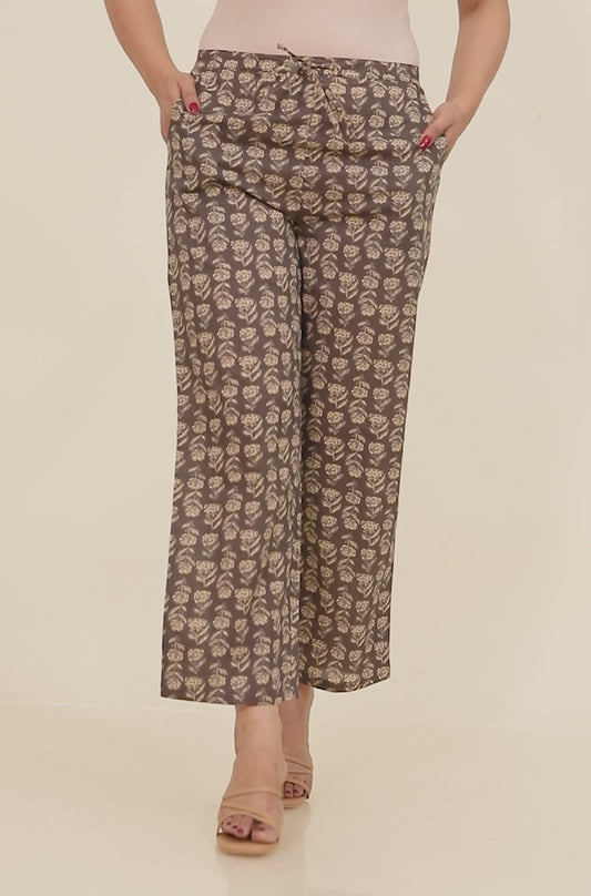 Soft Cotton Floral Pant