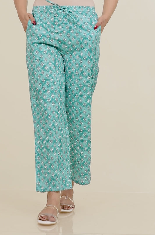 Soft Cotton Floral Pant