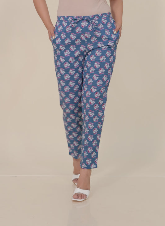 Soft Cotton Floral Pant