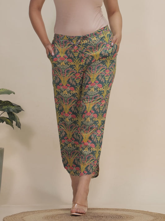 Soft Cotton Floral Pant