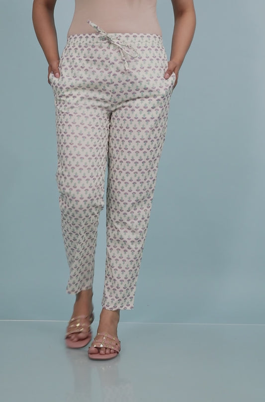 Soft Cotton Floral Pant