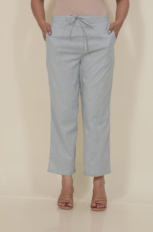 Khadi Cotton Solid Pant