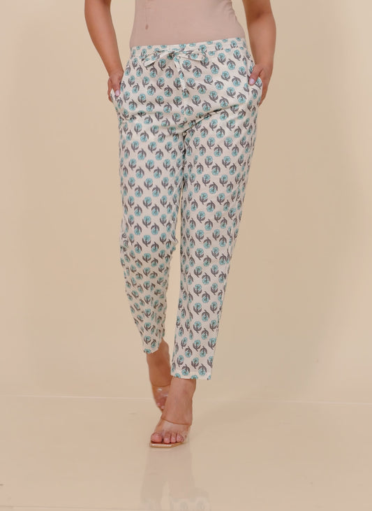 Soft Cotton Floral Pant