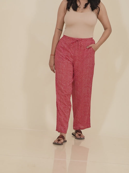 Soft Cotton Polka Pant