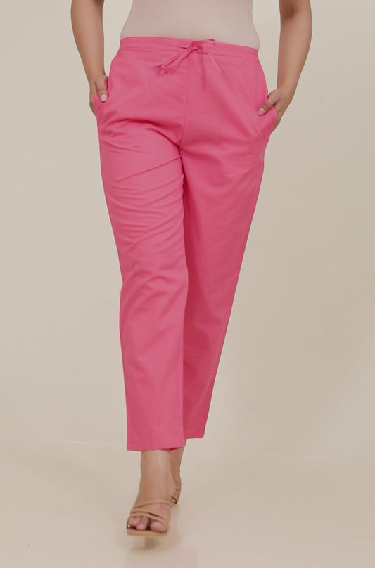 Soft Cotton Solid Pant