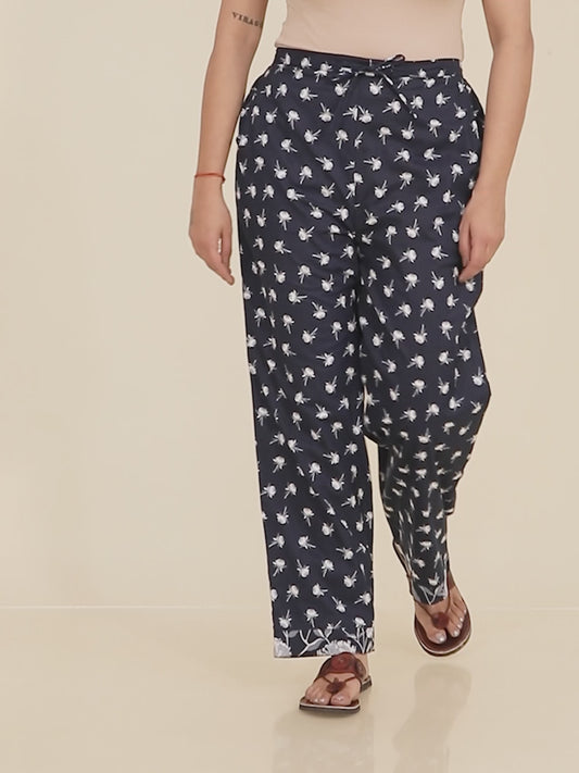 Soft Cotton Floral Pant