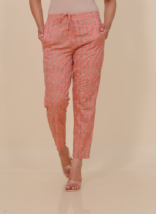 Soft Cotton Abstract Pant