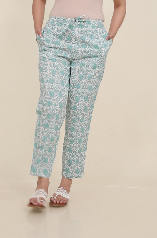 Soft Cotton Floral Pant