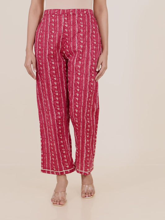 Soft Cotton Ikat Pant