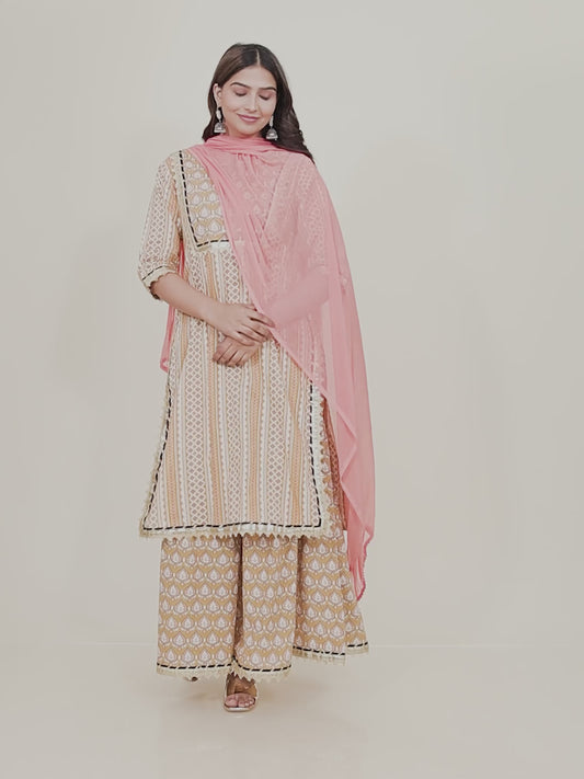 Soft Cotton Striped Kurta