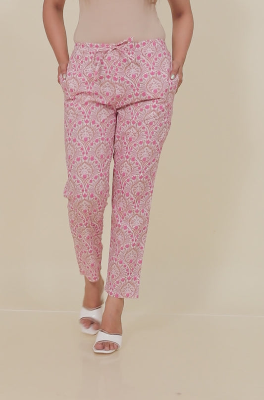 Soft Cotton Floral Pant