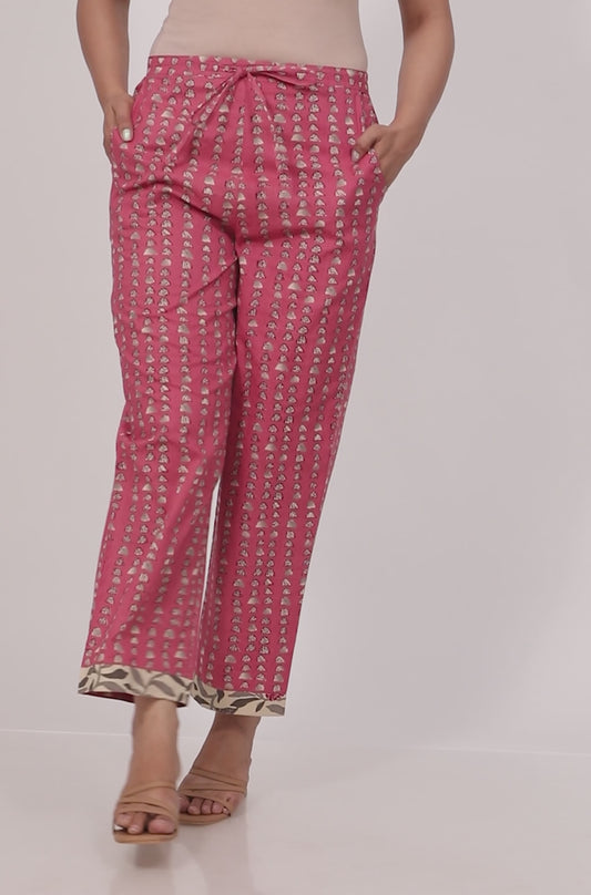 Soft Cotton Floral Pant