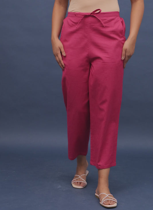 Soft Cotton Solid Pant