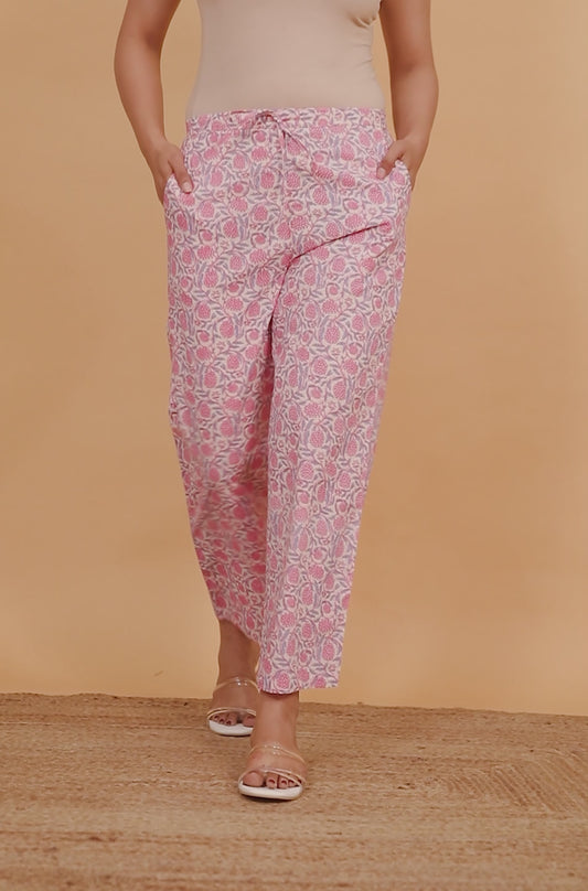 Soft Cotton Floral Pant