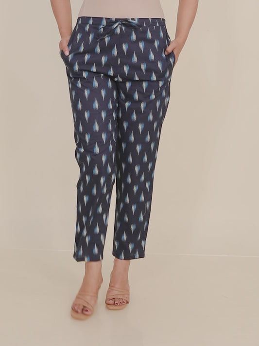 Soft Cotton Ikat Pant