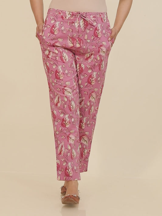 Soft Cotton Foliage Pant