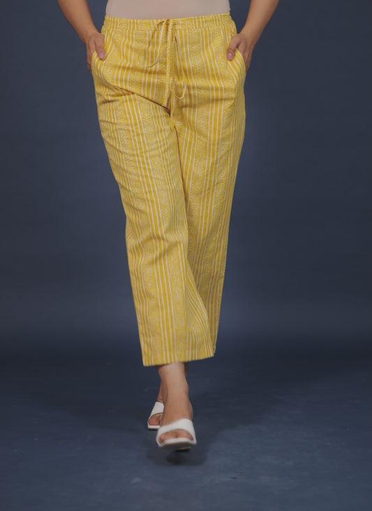 Soft Cotton Chevron Pant