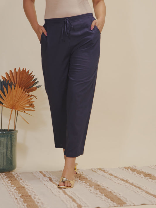 Soft Cotton Solid Pant