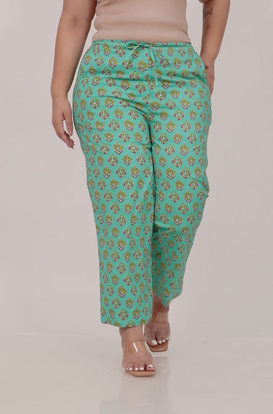 Soft Cotton Floral Pant