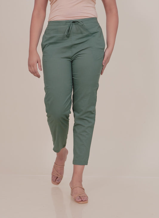 Soft Cotton Solid Pant