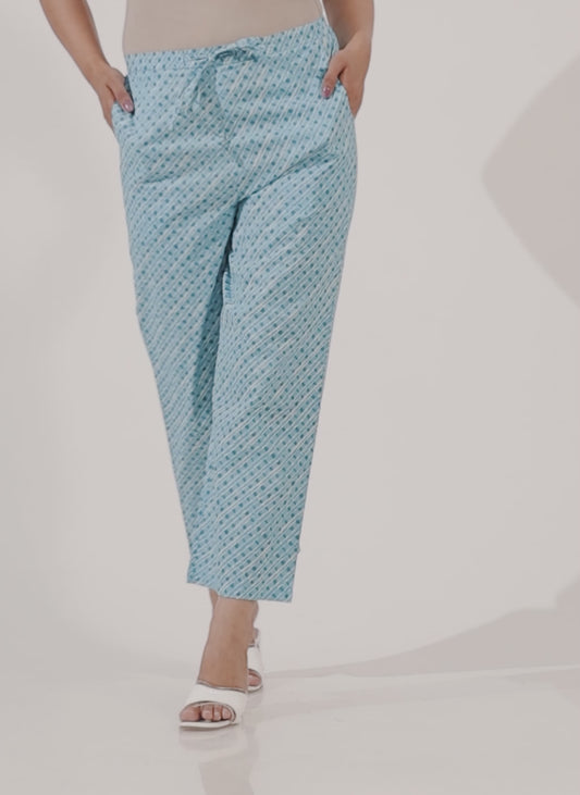 Soft Cotton Leheriya Pant