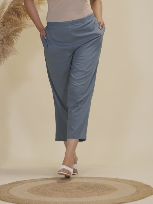 Soft Cotton Solid Pant