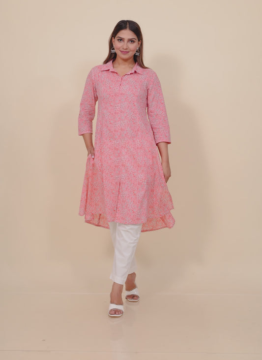 Soft Cotton Paisley Kurta