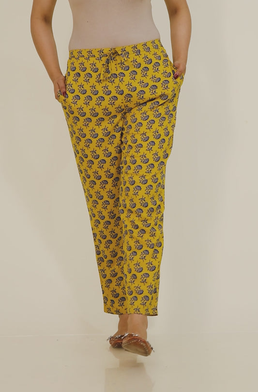 Rayon Floral Pant