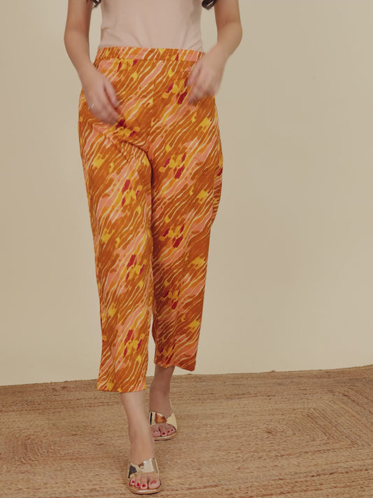 Soft Cotton Leheriya Pant