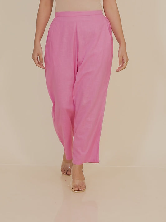 Khadi Cotton Solid Pant