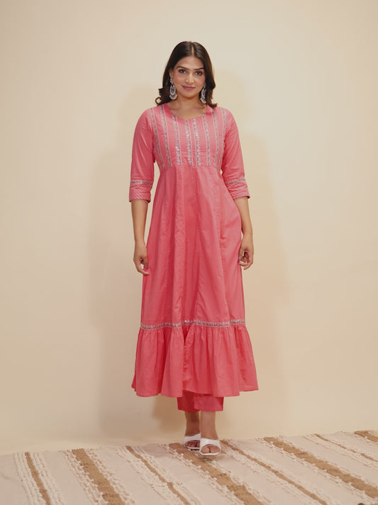 Soft Cotton Solid Kurta