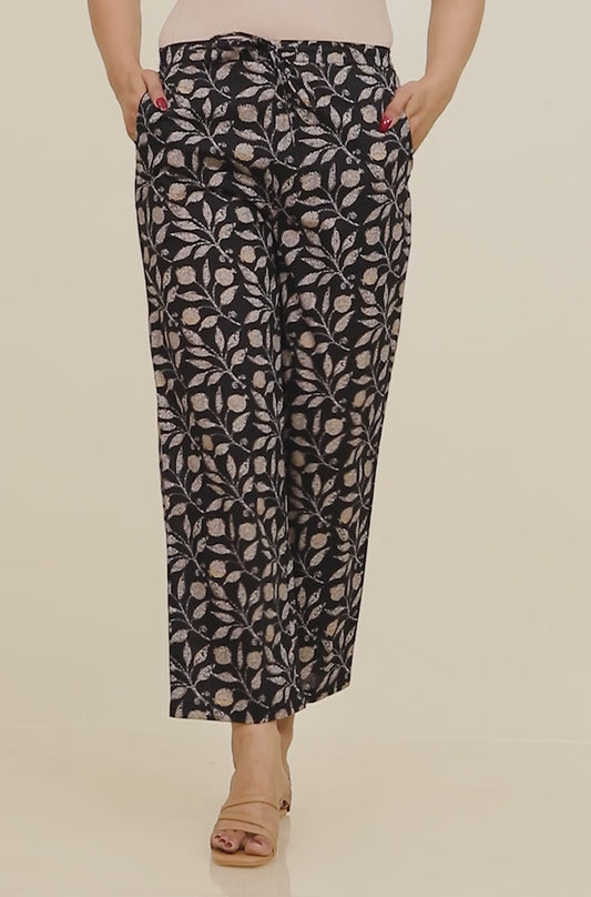 Soft Cotton Floral Pant